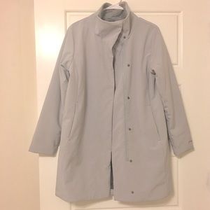 Patagonia Women’s sidesend parka coat, size small, grey